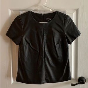 Express Leather Shirt